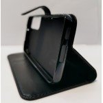 Samsung Galaxy S22 5G Black Leather Wallet Case Stand Flip Book Cover Slim